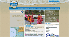 Desktop Screenshot of ci.marina.ca.us